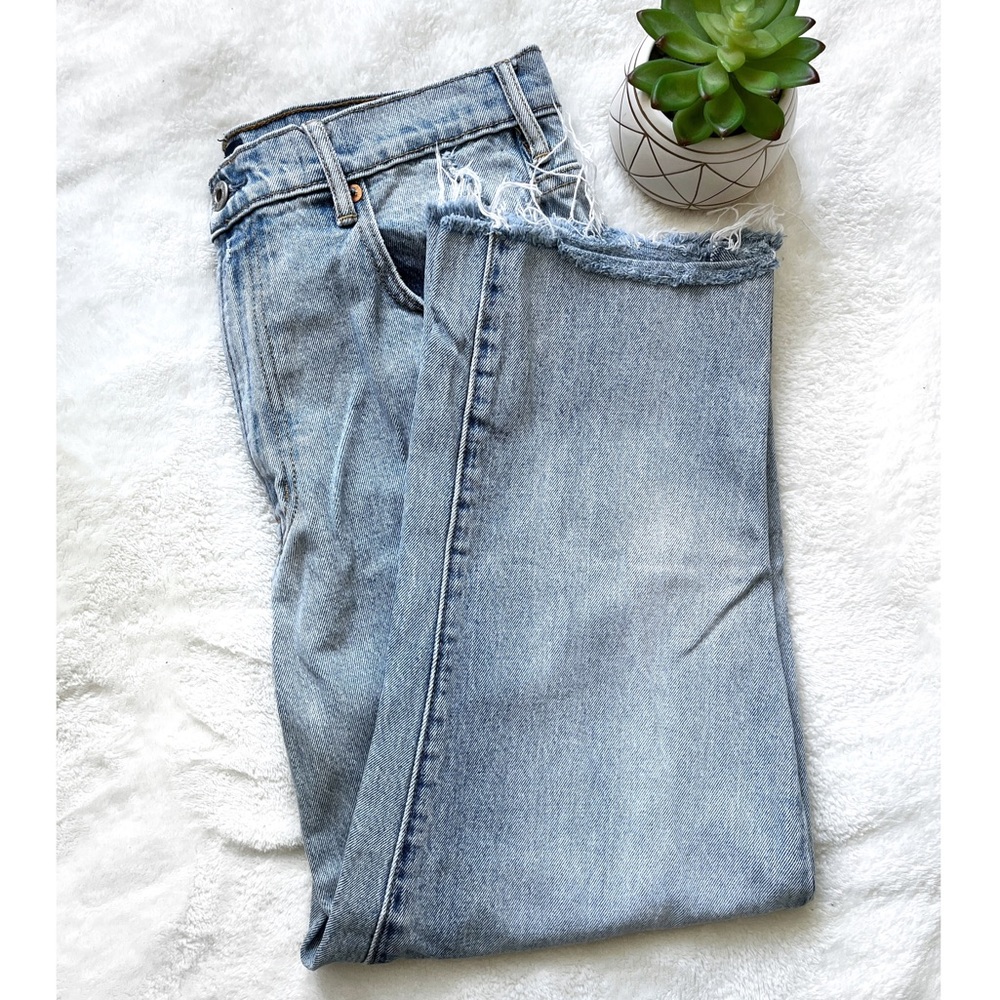 Gap Light Wash Distressed Denim Jean
